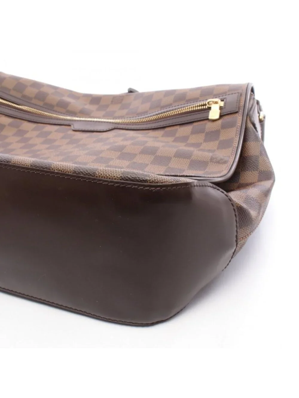 Louis Vuitton Shoulder Bag Spencer Damier Ebene Leather